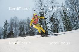 02.12.2017, Oestersund, Sweden, (SWE): Sebastian Samuelsson (SWE) - IBU world cup biathlon, sprint men, Oestersund (SWE). www.nordicfocus.com. © Manzoni/NordicFocus. Every downloaded picture is fee-liable.