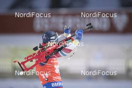 02.12.2017, Oestersund, Sweden, (SWE): Ole Einar Bjoerndalen (NOR) - IBU world cup biathlon, sprint men, Oestersund (SWE). www.nordicfocus.com. © Manzoni/NordicFocus. Every downloaded picture is fee-liable.