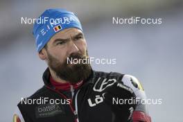 02.12.2017, Oestersund, Sweden, (SWE): Michael Roesch (BEL) - IBU world cup biathlon, sprint men, Oestersund (SWE). www.nordicfocus.com. © Manzoni/NordicFocus. Every downloaded picture is fee-liable.