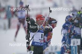 09.12.2017, Hochfilzen, Austria (AUT): Franziska Hildebrand (GER) -  IBU world cup biathlon, pursuit women, Hochfilzen (AUT). www.nordicfocus.com. © Manzoni/NordicFocus. Every downloaded picture is fee-liable.