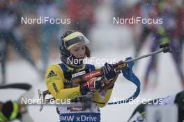 09.12.2017, Hochfilzen, Austria (AUT): Anna Magnusson (SWE) -  IBU world cup biathlon, pursuit women, Hochfilzen (AUT). www.nordicfocus.com. © Manzoni/NordicFocus. Every downloaded picture is fee-liable.