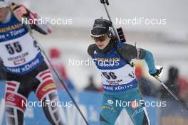 09.12.2017, Hochfilzen, Austria (AUT): Anais Chevalier (FRA) -  IBU world cup biathlon, pursuit women, Hochfilzen (AUT). www.nordicfocus.com. © Manzoni/NordicFocus. Every downloaded picture is fee-liable.