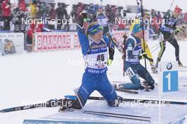 09.12.2017, Hochfilzen, Austria (AUT): Johanna Talihaerm (EST) -  IBU world cup biathlon, pursuit women, Hochfilzen (AUT). www.nordicfocus.com. © Manzoni/NordicFocus. Every downloaded picture is fee-liable.