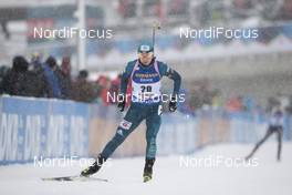 09.12.2017, Hochfilzen, Austria (AUT): Yuliia Dzhima (UKR) -  IBU world cup biathlon, pursuit women, Hochfilzen (AUT). www.nordicfocus.com. © Manzoni/NordicFocus. Every downloaded picture is fee-liable.