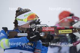 09.12.2017, Hochfilzen, Austria (AUT): Darya Domracheva (BLR) -  IBU world cup biathlon, pursuit women, Hochfilzen (AUT). www.nordicfocus.com. © Manzoni/NordicFocus. Every downloaded picture is fee-liable.