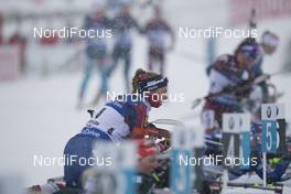 09.12.2017, Hochfilzen, Austria (AUT): Ingrid Landmark Tandrevold (NOR) -  IBU world cup biathlon, pursuit women, Hochfilzen (AUT). www.nordicfocus.com. © Manzoni/NordicFocus. Every downloaded picture is fee-liable.