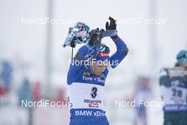 09.12.2017, Hochfilzen, Austria (AUT): Dorothea Wierer (ITA) -  IBU world cup biathlon, pursuit women, Hochfilzen (AUT). www.nordicfocus.com. © Manzoni/NordicFocus. Every downloaded picture is fee-liable.