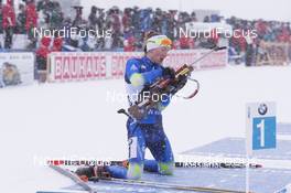 09.12.2017, Hochfilzen, Austria (AUT): Darya Domracheva (BLR) -  IBU world cup biathlon, pursuit women, Hochfilzen (AUT). www.nordicfocus.com. © Manzoni/NordicFocus. Every downloaded picture is fee-liable.