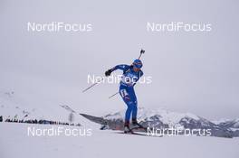 10.12.2017, Hochfilzen, Austria (AUT): Dominik Windisch (ITA) -  IBU world cup biathlon, relay men, Hochfilzen (AUT). www.nordicfocus.com. © Manzoni/NordicFocus. Every downloaded picture is fee-liable.
