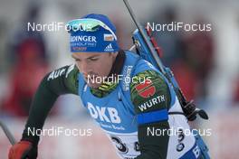 10.12.2017, Hochfilzen, Austria (AUT): Simon Schempp (GER) -  IBU world cup biathlon, relay men, Hochfilzen (AUT). www.nordicfocus.com. © Manzoni/NordicFocus. Every downloaded picture is fee-liable.