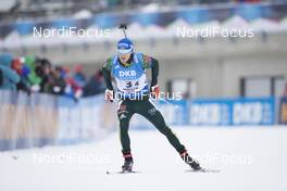 10.12.2017, Hochfilzen, Austria (AUT): Simon Schempp (GER) -  IBU world cup biathlon, relay men, Hochfilzen (AUT). www.nordicfocus.com. © Manzoni/NordicFocus. Every downloaded picture is fee-liable.