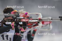 10.12.2017, Hochfilzen, Austria (AUT): Lena Haecki (SUI) -  IBU world cup biathlon, relay women, Hochfilzen (AUT). www.nordicfocus.com. © Manzoni/NordicFocus. Every downloaded picture is fee-liable.