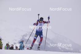 08.12.2017, Hochfilzen, Austria (AUT): Ole Einar Bjoerndalen (NOR) -  IBU world cup biathlon, sprint men, Hochfilzen (AUT). www.nordicfocus.com. © Manzoni/NordicFocus. Every downloaded picture is fee-liable.