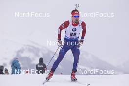 08.12.2017, Hochfilzen, Austria (AUT): Timofei Lapshin (KOR) -  IBU world cup biathlon, sprint men, Hochfilzen (AUT). www.nordicfocus.com. © Manzoni/NordicFocus. Every downloaded picture is fee-liable.