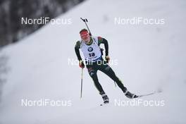 08.12.2017, Hochfilzen, Austria (AUT): Benedikt Doll (GER) -  IBU world cup biathlon, sprint men, Hochfilzen (AUT). www.nordicfocus.com. © Manzoni/NordicFocus. Every downloaded picture is fee-liable.