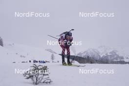 08.12.2017, Hochfilzen, Austria (AUT): Andrejs Rastorgujevs (LAT) -  IBU world cup biathlon, sprint men, Hochfilzen (AUT). www.nordicfocus.com. © Manzoni/NordicFocus. Every downloaded picture is fee-liable.