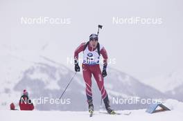 08.12.2017, Hochfilzen, Austria (AUT): Andrejs Rastorgujevs (LAT) -  IBU world cup biathlon, sprint men, Hochfilzen (AUT). www.nordicfocus.com. © Manzoni/NordicFocus. Every downloaded picture is fee-liable.