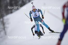 08.12.2017, Hochfilzen, Austria (AUT): Quentin Fillon Maillet (FRA) -  IBU world cup biathlon, sprint men, Hochfilzen (AUT). www.nordicfocus.com. © Manzoni/NordicFocus. Every downloaded picture is fee-liable.