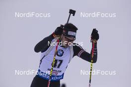 08.12.2017, Hochfilzen, Austria (AUT): Mario Dolder (SUI) -  IBU world cup biathlon, sprint men, Hochfilzen (AUT). www.nordicfocus.com. © Manzoni/NordicFocus. Every downloaded picture is fee-liable.