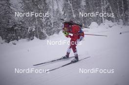08.12.2017, Hochfilzen, Austria (AUT): Megan Bankes (CAN) -  IBU world cup biathlon, sprint women, Hochfilzen (AUT). www.nordicfocus.com. © Manzoni/NordicFocus. Every downloaded picture is fee-liable.