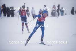 08.12.2017, Hochfilzen, Austria (AUT): Clare Egan (USA) -  IBU world cup biathlon, sprint women, Hochfilzen (AUT). www.nordicfocus.com. © Manzoni/NordicFocus. Every downloaded picture is fee-liable.