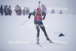 08.12.2017, Hochfilzen, Austria (AUT): Franziska Hildebrand (GER) -  IBU world cup biathlon, sprint women, Hochfilzen (AUT). www.nordicfocus.com. © Manzoni/NordicFocus. Every downloaded picture is fee-liable.