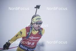 08.12.2017, Hochfilzen, Austria (AUT): Mona Brorsson (SWE) -  IBU world cup biathlon, sprint women, Hochfilzen (AUT). www.nordicfocus.com. © Manzoni/NordicFocus. Every downloaded picture is fee-liable.
