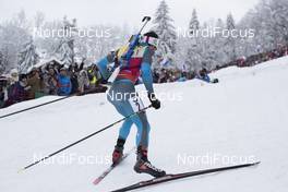 16.12.2017, Annecy-Le Grand Bornand, France (FRA): Martin Fourcade (FRA) -  IBU world cup biathlon, pursuit men, Annecy-Le Grand Bornand (FRA). www.nordicfocus.com. © Manzoni/NordicFocus. Every downloaded picture is fee-liable.
