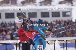 16.12.2017, Annecy-Le Grand Bornand, France (FRA): Anais Bescond (FRA) -  IBU world cup biathlon, pursuit women, Annecy-Le Grand Bornand (FRA). www.nordicfocus.com. © Manzoni/NordicFocus. Every downloaded picture is fee-liable.