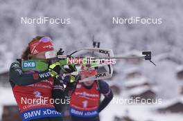 16.12.2017, Annecy-Le Grand Bornand, France (FRA): Laura Dahlmeier (GER) -  IBU world cup biathlon, pursuit women, Annecy-Le Grand Bornand (FRA). www.nordicfocus.com. © Manzoni/NordicFocus. Every downloaded picture is fee-liable.