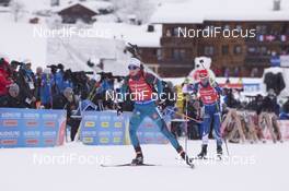 16.12.2017, Annecy-Le Grand Bornand, France (FRA): Chloe Chevalier (FRA) -  IBU world cup biathlon, pursuit women, Annecy-Le Grand Bornand (FRA). www.nordicfocus.com. © Manzoni/NordicFocus. Every downloaded picture is fee-liable.