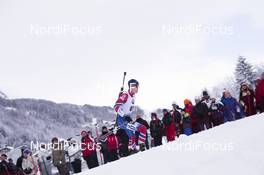 15.12.2017, Annecy-Le Grand Bornand, France (FRA): Fredrik Gjesbakk (NOR) -  IBU world cup biathlon, sprint men, Annecy-Le Grand Bornand (FRA). www.nordicfocus.com. © Manzoni/NordicFocus. Every downloaded picture is fee-liable.