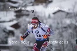 15.12.2017, Annecy-Le Grand Bornand, France (FRA): Simon Eder (AUT) -  IBU world cup biathlon, sprint men, Annecy-Le Grand Bornand (FRA). www.nordicfocus.com. © Manzoni/NordicFocus. Every downloaded picture is fee-liable.