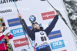 15.12.2017, Annecy-Le Grand Bornand, France (FRA): Antonin Guigonnat (FRA) -  IBU world cup biathlon, sprint men, Annecy-Le Grand Bornand (FRA). www.nordicfocus.com. © Manzoni/NordicFocus. Every downloaded picture is fee-liable.