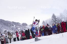 15.12.2017, Annecy-Le Grand Bornand, France (FRA): Scott Dixon (GBR) -  IBU world cup biathlon, sprint men, Annecy-Le Grand Bornand (FRA). www.nordicfocus.com. © Manzoni/NordicFocus. Every downloaded picture is fee-liable.