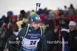 14.12.2017, Annecy-Le Grand Bornand, France (FRA): Olena Pidhrushna (UKR) -  IBU world cup biathlon, sprint women, Annecy-Le Grand Bornand (FRA). www.nordicfocus.com. © Manzoni/NordicFocus. Every downloaded picture is fee-liable.