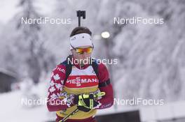 13.12.2017, Annecy-Le Grand Bornand, France (FRA): Christian Gow (CAN) -  IBU world cup biathlon, training, Annecy-Le Grand Bornand (FRA). www.nordicfocus.com. © Manzoni/NordicFocus. Every downloaded picture is fee-liable.