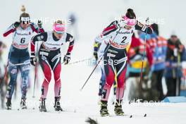 01.01.2017, Val Mustair, Switzerland (SUI): Maiken Caspersen Falla (NOR) - FIS world cup cross-country, tour de ski, mass women, Val Mustair (SUI). www.nordicfocus.com. © Modica/NordicFocus. Every downloaded picture is fee-liable.