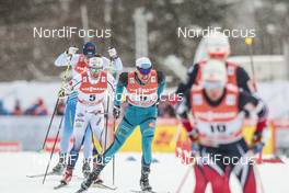 04.01.2017, Oberstdorf, Germany (GER): Maurice Manificat (FRA), Marcus Hellner (SWE), (l-r)  - FIS world cup cross-country, tour de ski, pursuit men, Oberstdorf (GER). www.nordicfocus.com. © Modica/NordicFocus. Every downloaded picture is fee-liable.