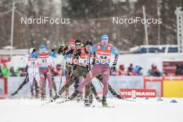 04.01.2017, Oberstdorf, Germany (GER): Andrey Larkov (RUS), (l-r)  - FIS world cup cross-country, tour de ski, pursuit men, Oberstdorf (GER). www.nordicfocus.com. © Modica/NordicFocus. Every downloaded picture is fee-liable.