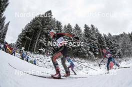 04.01.2017, Oberstdorf, Germany (GER): Nicole Fessel (GER), Sadie Bjornsen (USA), (l-r)  - FIS world cup cross-country, tour de ski, pursuit women, Oberstdorf (GER). www.nordicfocus.com. © Modica/NordicFocus. Every downloaded picture is fee-liable.