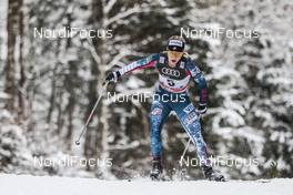 04.01.2017, Oberstdorf, Germany (GER): Jessica Diggins (USA) - FIS world cup cross-country, tour de ski, pursuit women, Oberstdorf (GER). www.nordicfocus.com. © Modica/NordicFocus. Every downloaded picture is fee-liable.
