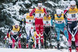 03.01.2017, Oberstdorf, Germany (GER): Alex Harvey (CAN), Jean Marc Gaillard (FRA), (l-r)  - FIS world cup cross-country, tour de ski, skiathlon men, Oberstdorf (GER). www.nordicfocus.com. © Modica/NordicFocus. Every downloaded picture is fee-liable.