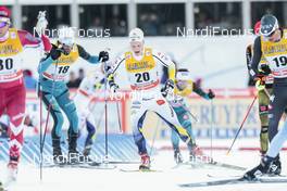 03.01.2017, Oberstdorf, Germany (GER): Jens Burman (SWE) - FIS world cup cross-country, tour de ski, skiathlon men, Oberstdorf (GER). www.nordicfocus.com. © Modica/NordicFocus. Every downloaded picture is fee-liable.