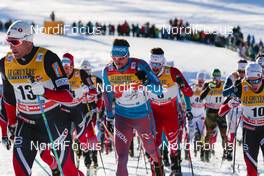 03.01.2017, Oberstdorf, Germany (GER): Niklas Dyrhaug (NOR), Sergey Ustiugov (RUS), (l-r)  - FIS world cup cross-country, tour de ski, skiathlon men, Oberstdorf (GER). www.nordicfocus.com. © Modica/NordicFocus. Every downloaded picture is fee-liable.