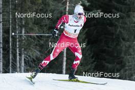 06.01.2017, Toblach, Italy (ITA): Graeme Killick (CAN) - FIS world cup cross-country, tour de ski, 10km men, Toblach (ITA). www.nordicfocus.com. © Modica/NordicFocus. Every downloaded picture is fee-liable.