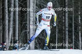 06.01.2017, Toblach, Italy (ITA): Viktor Thorn (SWE) - FIS world cup cross-country, tour de ski, 10km men, Toblach (ITA). www.nordicfocus.com. © Modica/NordicFocus. Every downloaded picture is fee-liable.