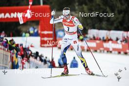 08.01.2017, Val di Fiemme, Italy (ITA): Marcus Hellner (SWE) - FIS world cup cross-country, tour de ski, final climb men, Val di Fiemme (ITA). www.nordicfocus.com. © Modica/NordicFocus. Every downloaded picture is fee-liable.