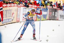 08.01.2017, Val di Fiemme, Italy (ITA): Elizabeth Stephen (USA) - FIS world cup cross-country, tour de ski, final climb women, Val di Fiemme (ITA). www.nordicfocus.com. © Modica/NordicFocus. Every downloaded picture is fee-liable.