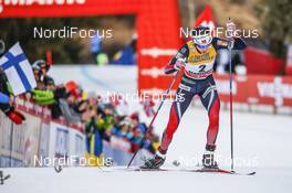 08.01.2017, Val di Fiemme, Italy (ITA): Heidi Weng (NOR) - FIS world cup cross-country, tour de ski, final climb women, Val di Fiemme (ITA). www.nordicfocus.com. © Modica/NordicFocus. Every downloaded picture is fee-liable.